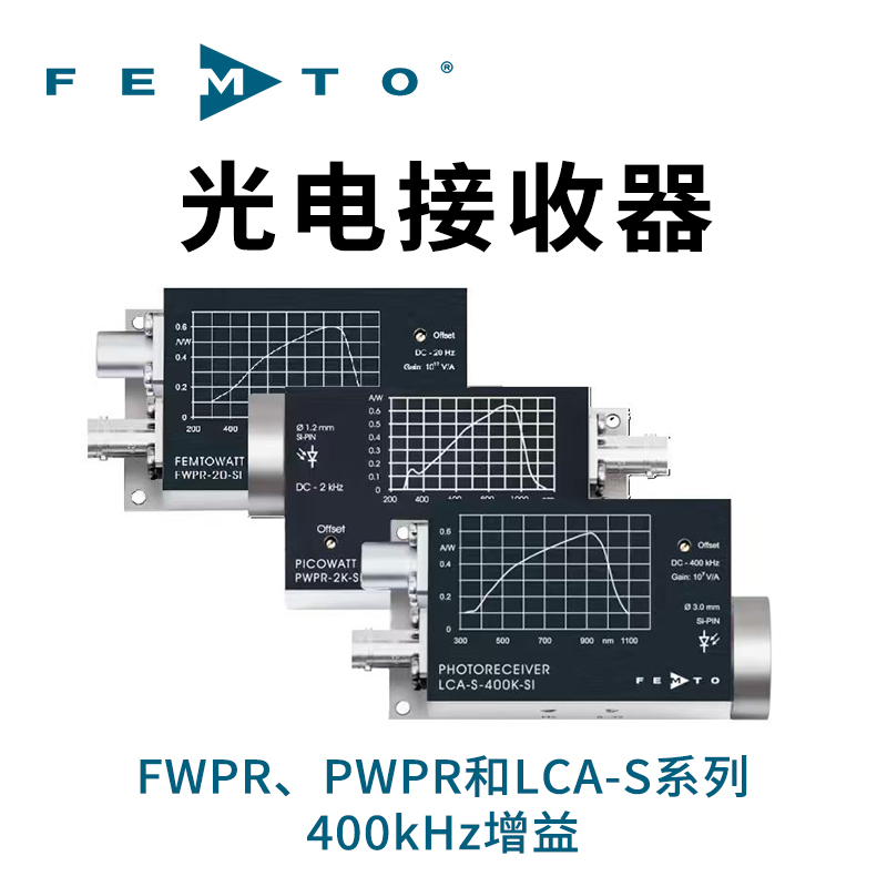 FWPR-20-IN-FST固定增益20Hz光電接收器德國(guó)FEMTO
